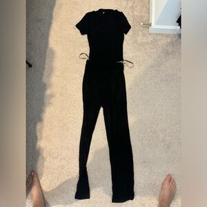 Woman’s Small Set - Crop Top And Long Pants